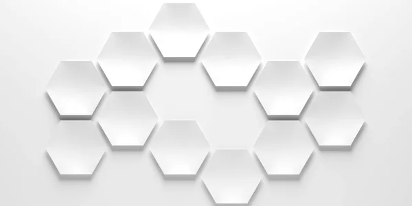 Patrón Hexagonal Con Estructura Técnica Ilustración —  Fotos de Stock