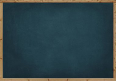 reklam alanı için boş tebeşir tahtası