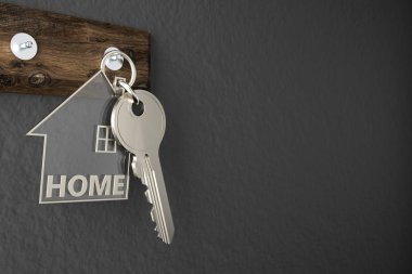 arka plan önünde anahtar kolye