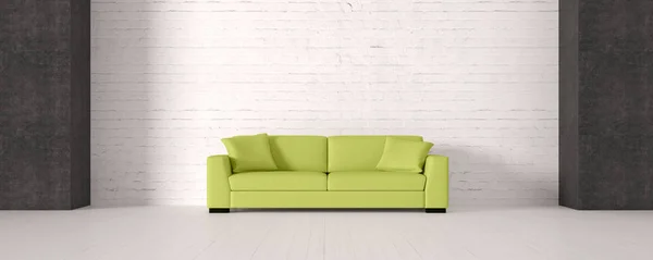 Modern Living Room Sofa Illustration — Stock Photo, Image