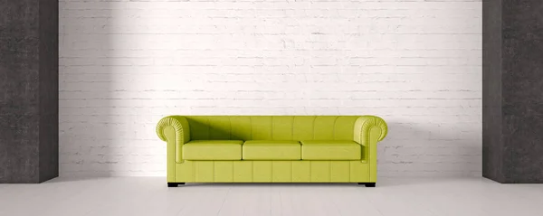 Modern Living Room Sofa Illustration — Stock Photo, Image