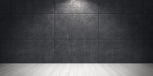 taş duvarlı rustik emty oda - İllüstrasyon