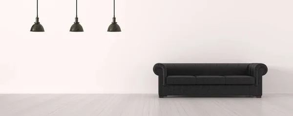 Modern Living Room Sofa Illustration — Stock Photo, Image