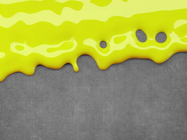 Desenli Arkaplan Önünde Soyut Renk Sıvısı Akışı Görüntü — Stok fotoğraf