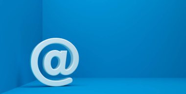 şablon olarak İnternet için iş bağlantısı simgesi - 3B İllüstrasyon