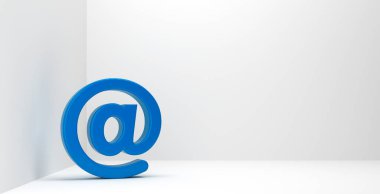 şablon olarak İnternet için iş bağlantısı simgesi - 3B İllüstrasyon