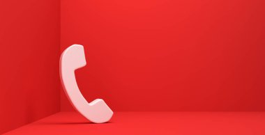 şablon olarak İnternet için iş bağlantısı simgesi - 3B İllüstrasyon