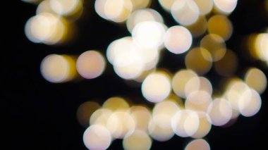 Kutlama konsepti havai fişeklerin yarattığı renkli bokeh.