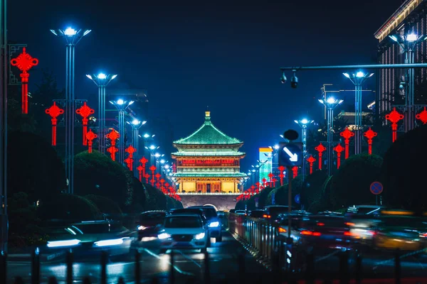 Stadtmauer von Xian — Stockfoto