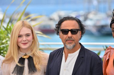 Elle Fanning & Alejandro Gonzalez Inarritu