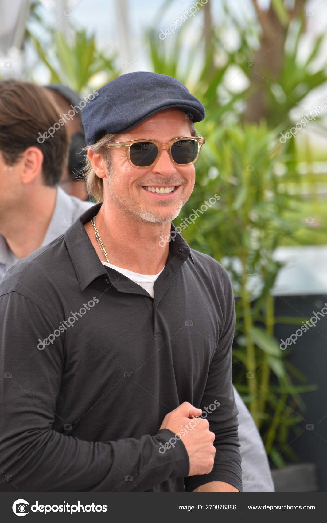 Golden Globes Brad Pitt Sunglasses 2019 Santa Monica Feb 23 Brad