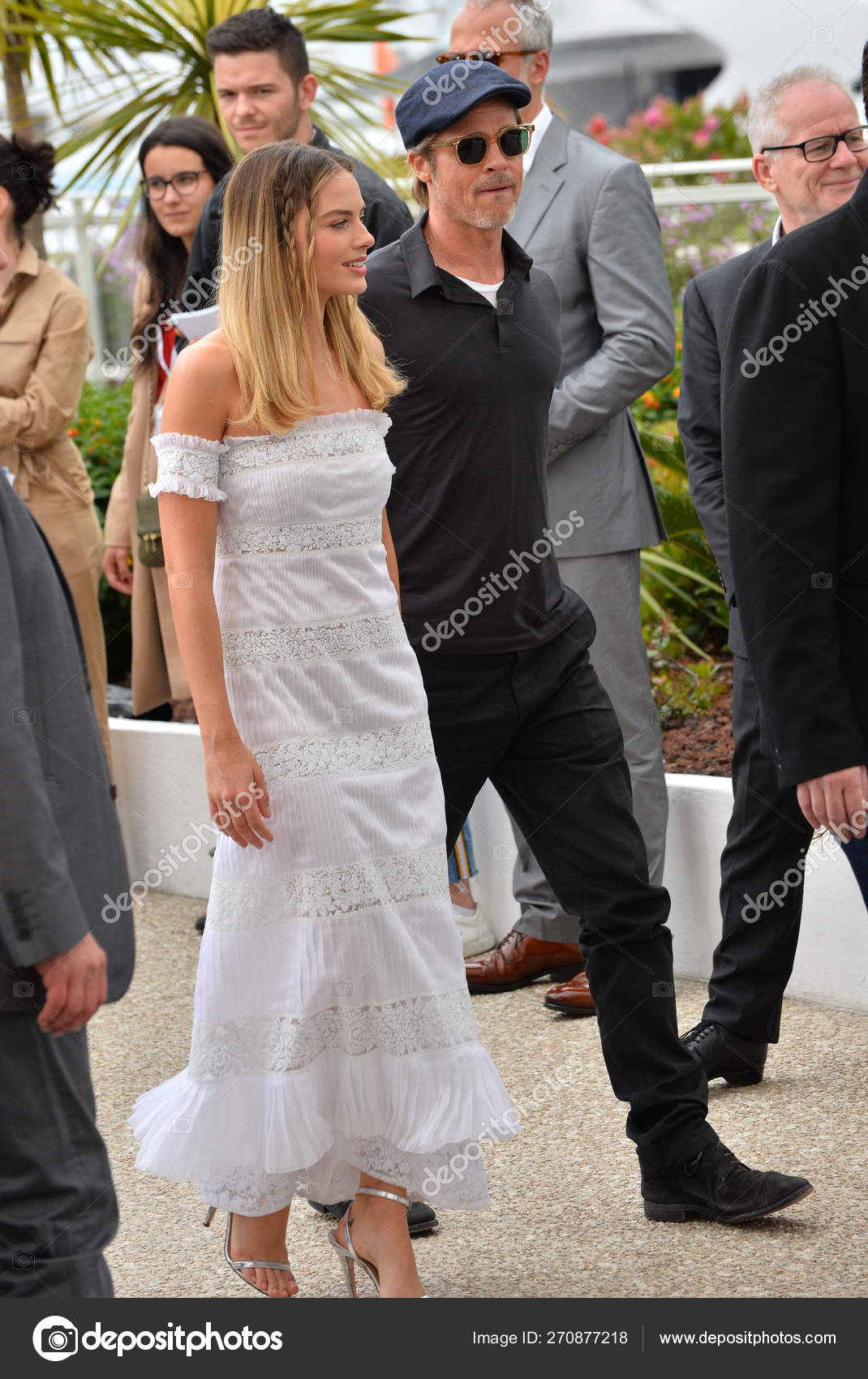 Margot Robbie & Brad Pitt – Stock Editorial Photo © Featureflash #270877218