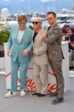 Elton John, Bernie Taupin & Taron Egerton
