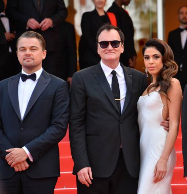 Leonardo Dicarprio, Quentin Tarantino & Daniela Pick