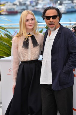 Elle Fanning & Alejandro Gonzalez Inarritu