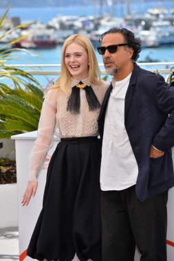 Elle Fanning & Alejandro Gonzalez Inarritu