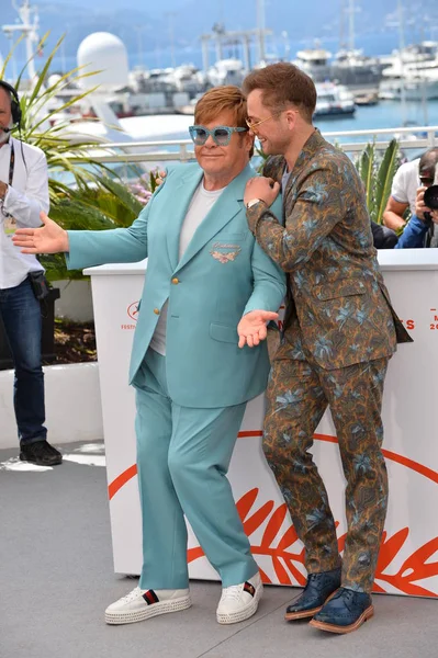 Elton John & Taron Egerton — Stockfoto