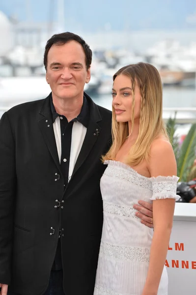 Quentin Tarantino & Margot Robbie — Stok Foto