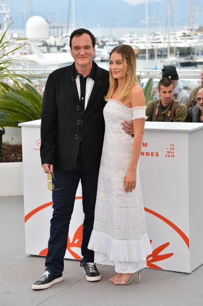 Quentin Tarantino & Margot Robbie — Foto de Stock