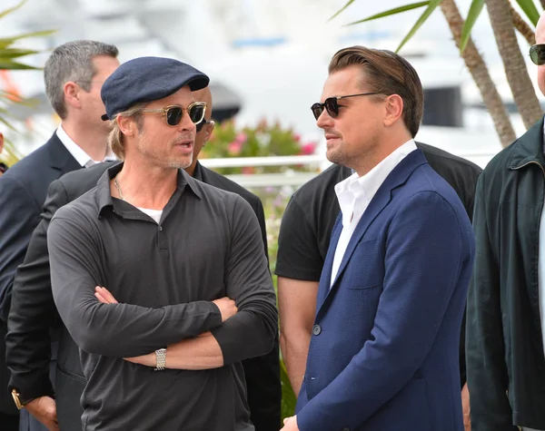Brad Pitt & Leonardo Dicaprio — Foto Stock