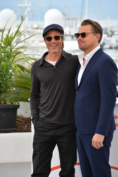 Brad Pitt y Leonardo DiCaprio —  Fotos de Stock