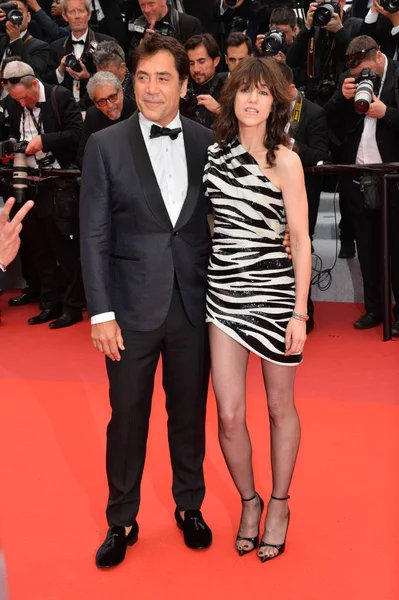 Javier Bardem & Charlotte Gainsbourg — Stock fotografie