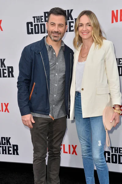 Jimmy Kimmel & Molly McNearney — Stock Photo, Image