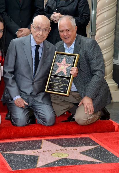 Alan Arkin & Matthew Arkin — Foto de Stock