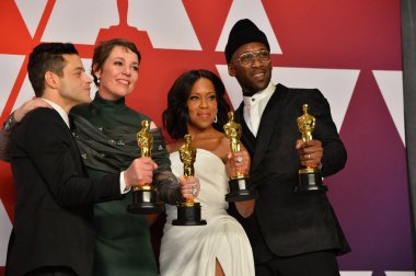 Rami Malek, Olivia Colman, Regina King & Mahershala Ali