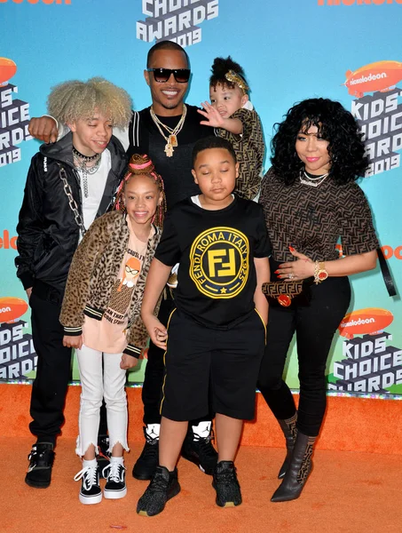 TI, Tiny, Clifford kung Joseph Harris III, Layah Amore Harris, Major Philant Harris & arvtagerska Diana Harris — Stockfoto