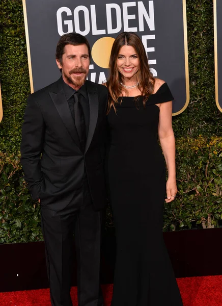 Christian Bale & sibi blazic — Foto de Stock
