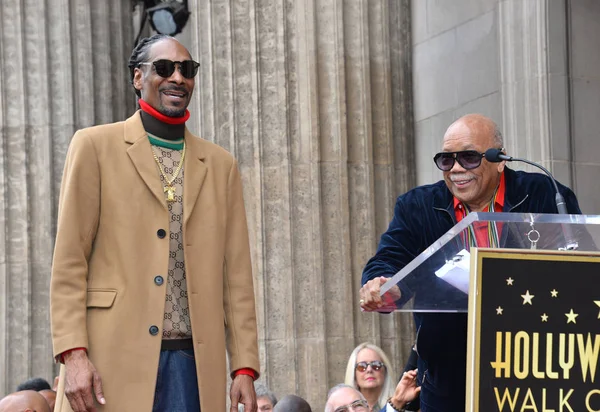 Snoop Dogg & Quincy Jones — Stock fotografie