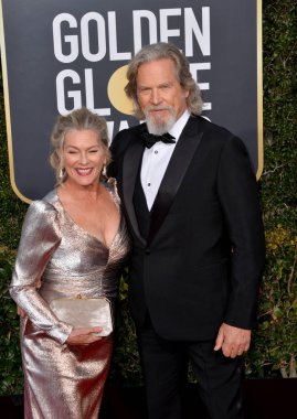 Jeff Bridges & Susan Geston clipart