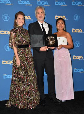 Marina de Tavira, Alfonso Cuaron & Yalitza Aparicio