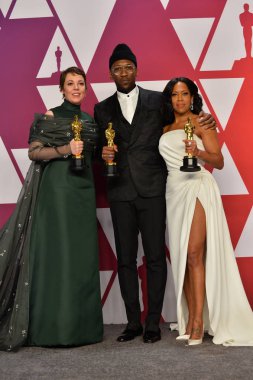 Olivia Colman, Mahershala Ali & Regina King 