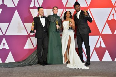Rami Malek, Olivia Colman, Regina King & Mahershala Ali