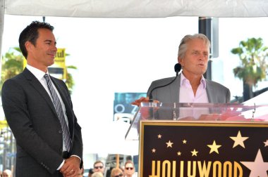 Eric Mccormack & Michael Douglas