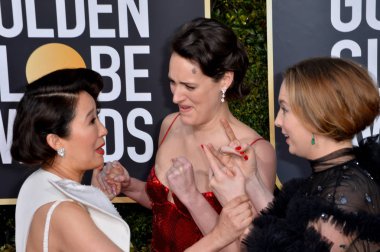Phoebe Waller-Bridge, Sandra Oh & Jodie Comer 