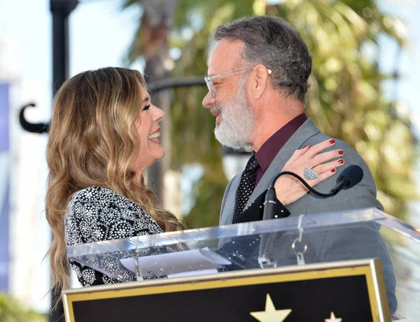 Rita Wilson idealna Tom Hanks — Zdjęcie stockowe