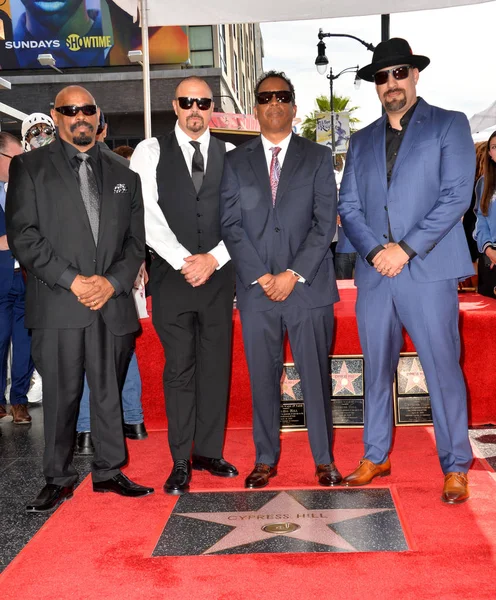 Cypress Hill, Sen Dog, DJ Muggs, Eric Bobo Correa & B Real — Stock Photo, Image