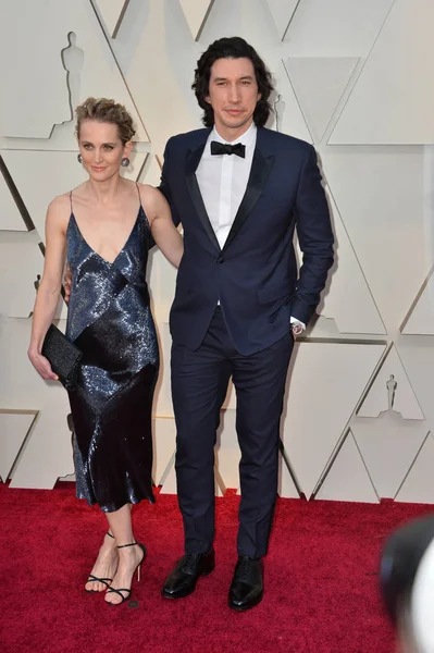 Adam Driver & Joanne Tucker — Foto Stock