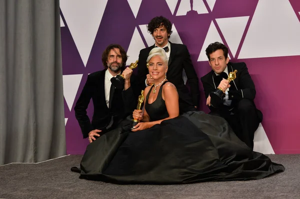 Mark Ronson, Lady Gaga, Anthony Rossomando et Andrew Wyatt — Photo