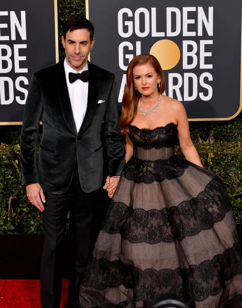 Sacha barão cohen & isla fisher — Fotografia de Stock