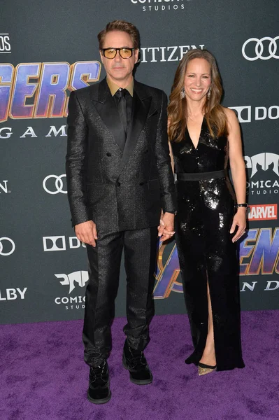 Robert Downey Jr. & Susan Downey — Stock Photo, Image
