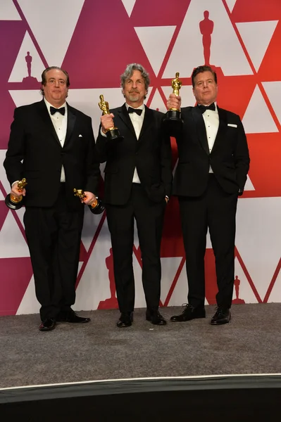 Nick Vallelonga, Brian Currie & Peter Farrelly — Foto Stock