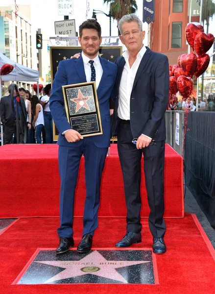 Michael Buble & David Foster — Foto de Stock