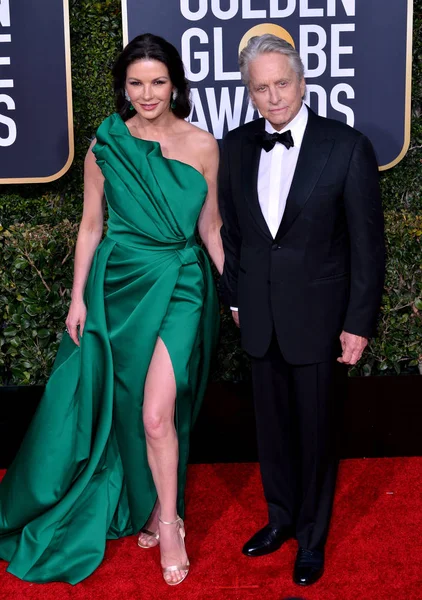 Catherine Zeta-Jones y Michael Douglas — Foto de Stock