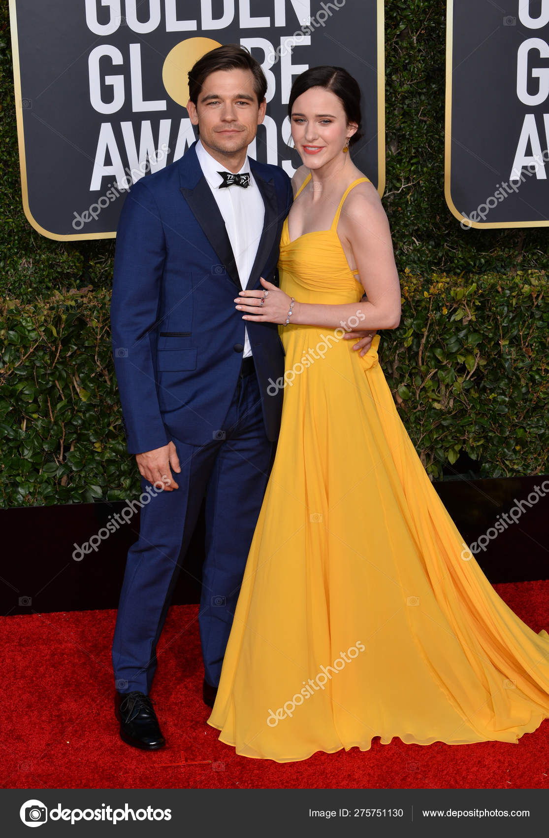 Рэйчел Брошан И Джейсон Ральф – Стоковое Редакционное Фото.