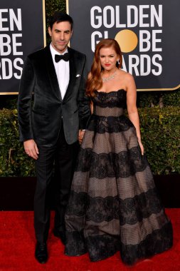 Sacha Baron Cohen & Isla Fisher