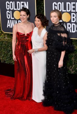 Phoebe Waller-Bridge, Sandra Oh & Jodie Comer 